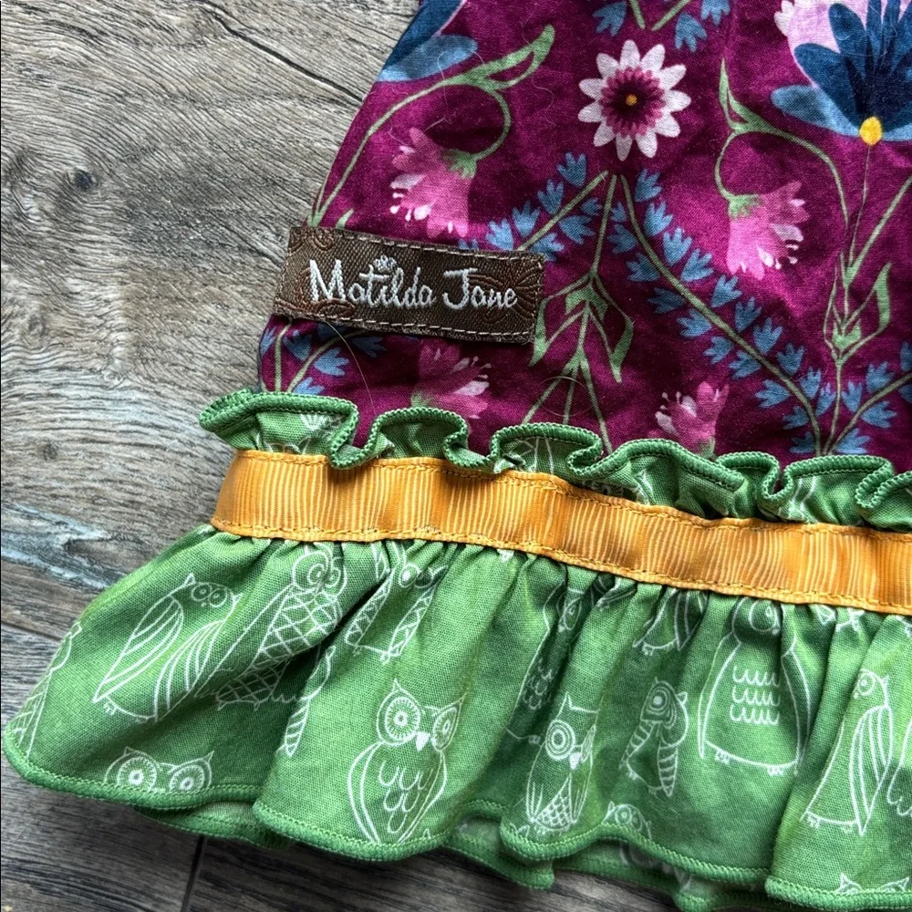 Matilda Jane Pink and Green Floral tank top